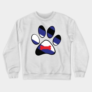 Puppy Pride Paw Crewneck Sweatshirt